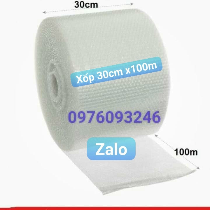 Xốp hơi 30cm